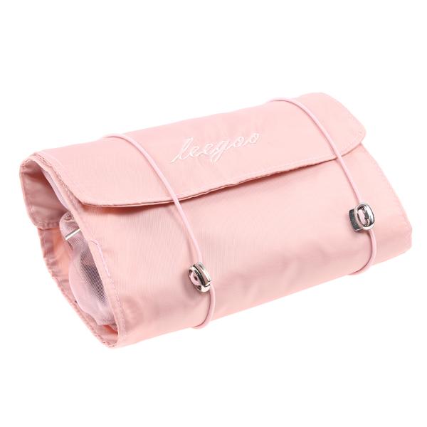 Cheapest 4PCS in 1 Cosmetic Bag For Women Zipper Mesh Separable Cosmetics Pouch Ladies Foldable Nylon Bag Rope Makeup Bag