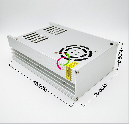 Вентилятор работает 600W 24V 25A питания алюминия постоянного напряжения