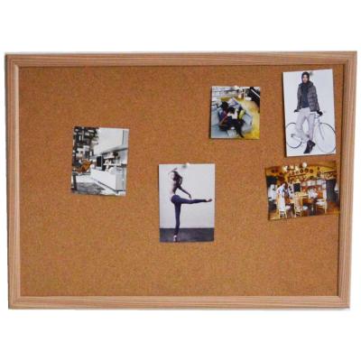 Placas decorativas antiusura do ODM ISO9001 Cork Board Wooden Framed Notice
