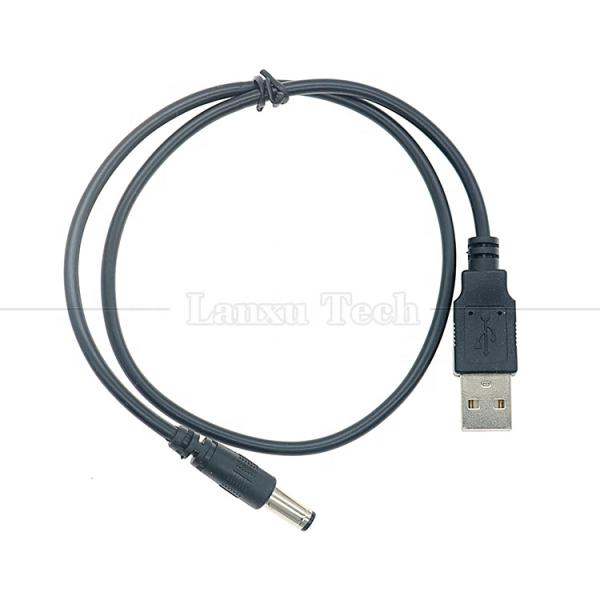 1m 3m 5m 10m 20AWG 24AWG 28AWG USB to 2.1 5.5mm DC Barrel Jack Connector Power Charging Cable for Led Lights Lamp