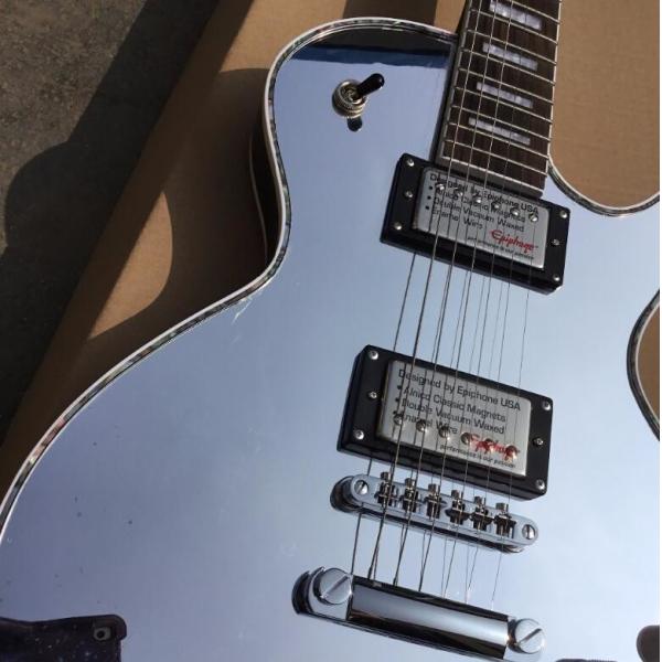 China custom factory new arrival mirror LP guitar China CUSTOM electric guitars store musical instruments