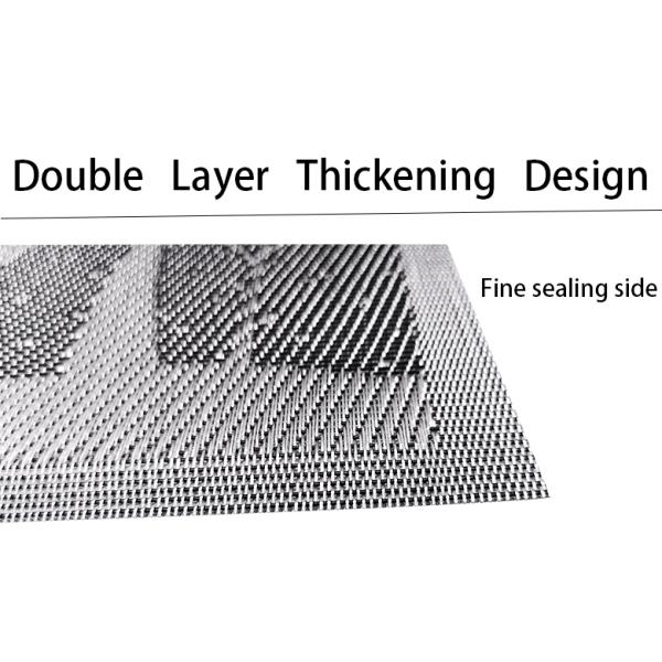 Декорация столов Современный плацемат Нескользящий стираемые столовые простыни для ресторана и семьи