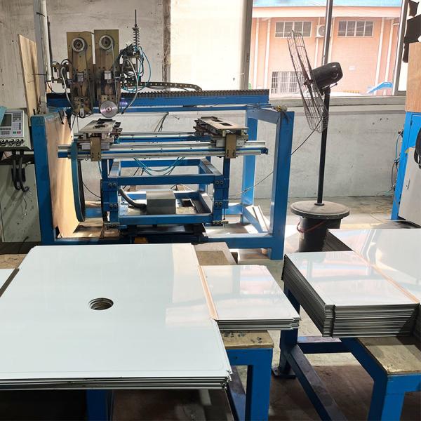 CNC Fine Grinding Machine for Weld Seams of Kitchen Handmade Sink Splicing Plates