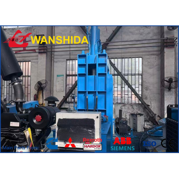 Y82-63 Vertical Hydraulic Baler with 63-Ton Press Force and 1100 × 770 mm Bale Size for Warehouse and Light Recycling Applications