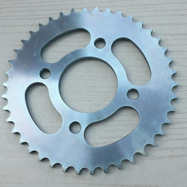 36T Steel Rear Sprocket for Honda C100 Motorcycle Customized Size and Teeth Options