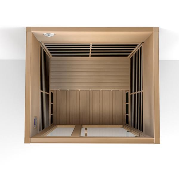 Hemlock 2 Person Infrared Sauna Cabin For Home Indoor