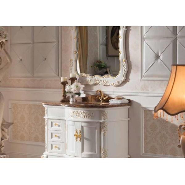 130cm Solid Wood Bathroom Vanity 24 Inch Contemporary Bathroom Vanity