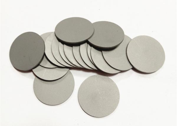K20 / K10 Circular Plate Carbide Wear Parts Dia120x5mm High Wear Resistance