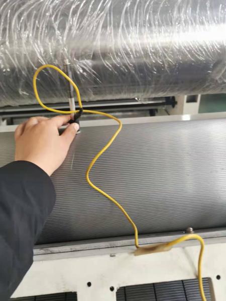 linha de produção 2 dobras semi auto do cartão ondulado de 1100mm