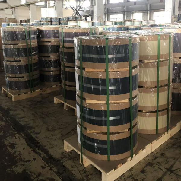 Alloy3105 0.26mm Thick 128mm Wide Anti-scratch Paint Pre-painted Aluminum Strip For Rolling Shutter Door Curtain Making Purpose