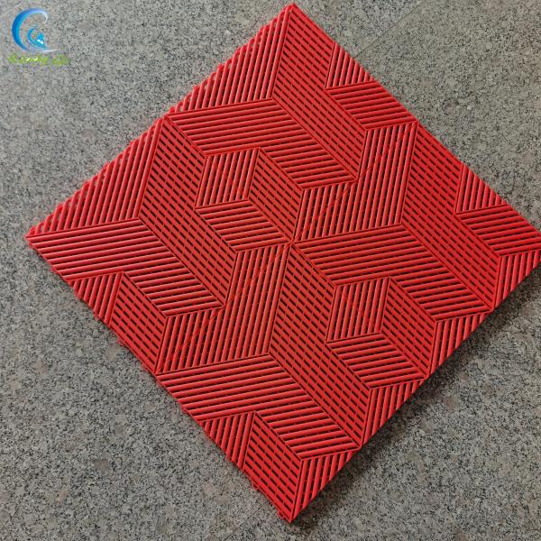 Easy To Install Garage Floor 2 Years Warranty New Top Pp Raw Materials