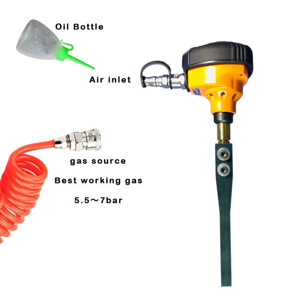 Pneumatic Hand-held Inner Hole Stripping Tool for Graphic Die Cutting Waste Stripping