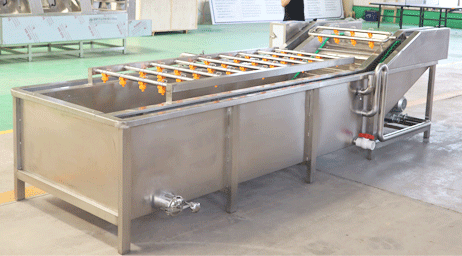 SGS 19KW Frozen Vegetables Heat And Control Potato Chips Production Line