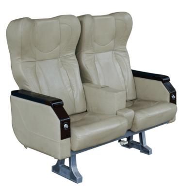 Artificial Leather Covering Luxury Bus Seats Slidable Aisle Side Seat Durable
