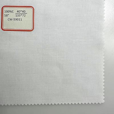 40s Yarn OEM Cotton Fabric Shrink Resistant For Home Textiles