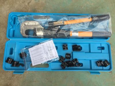 Crimper de cables hidráulicos de 12 toneladas con cabeza giratoria de 180° y matrices de cambio rápido para el funcionamiento manual de la bomba