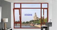 Toughened Glass Wooden French Windows And Doors German hardware Strong Temperature Resistance