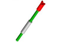 parafusos de âncora da fibra de vidro da área de seção transversal 540mm2 de 38mm para o encapsulamento