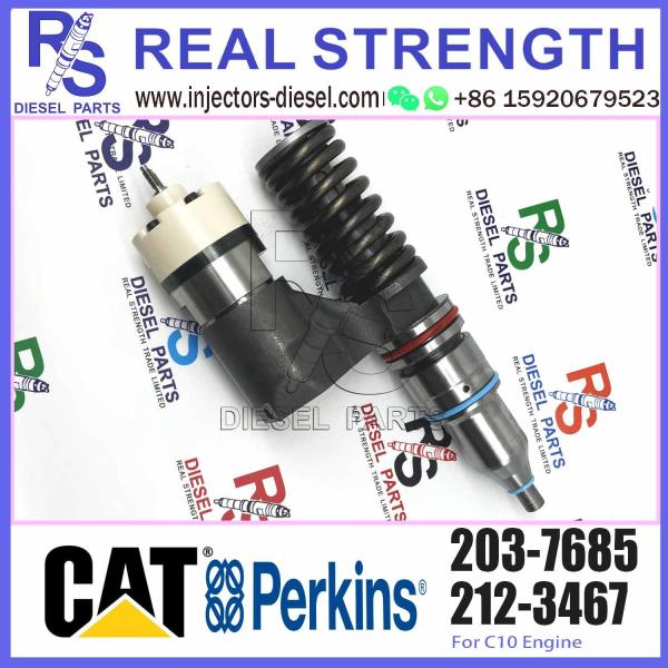2037685 203-7685 Diesel Engine Fuel Injector Diesel Motor Parts For Caterpillar CAT 16H C-10 C-12