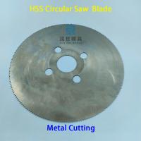 W6 M42 HSS Lamelle de scie circulaire en acier à grande vitesse pour la découpe en acier inoxydable métallique