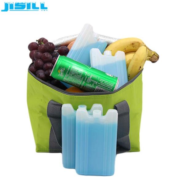 Las bolsas de hielo aisladas del almuerzo de los bolsos de los niños que refrescan el gel con el grueso del 1.8cm