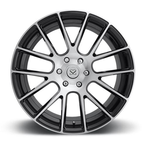 projeto novo 22 borda das rodas de carro do torno da roda da liga T6061 de alumínio