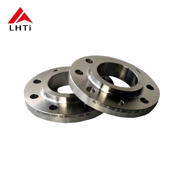 DIN 2501 Plate Flange Gr1 Gr2 Gr5 Titanium Plate Flange PN5 for Pipeline Systems