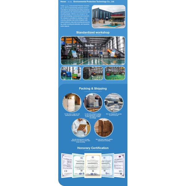 Fridge Recycling Scrap Metal Crusher CE Industrial Metal Shredder Machine