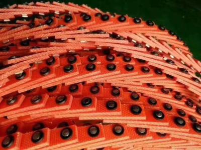 Open Type T Link Belt , PU Low Stretch Adjustable V Belts No Lubrication Required