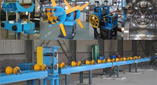 Stainless Steel Pipe Production Line Tube Mill Machine 20-100 m/min