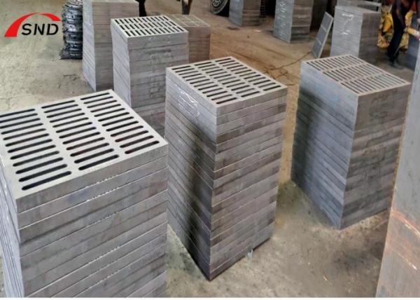 Résistant à la pluie à grille de fer ductile de qualité C250 Taille 300*1000 mm