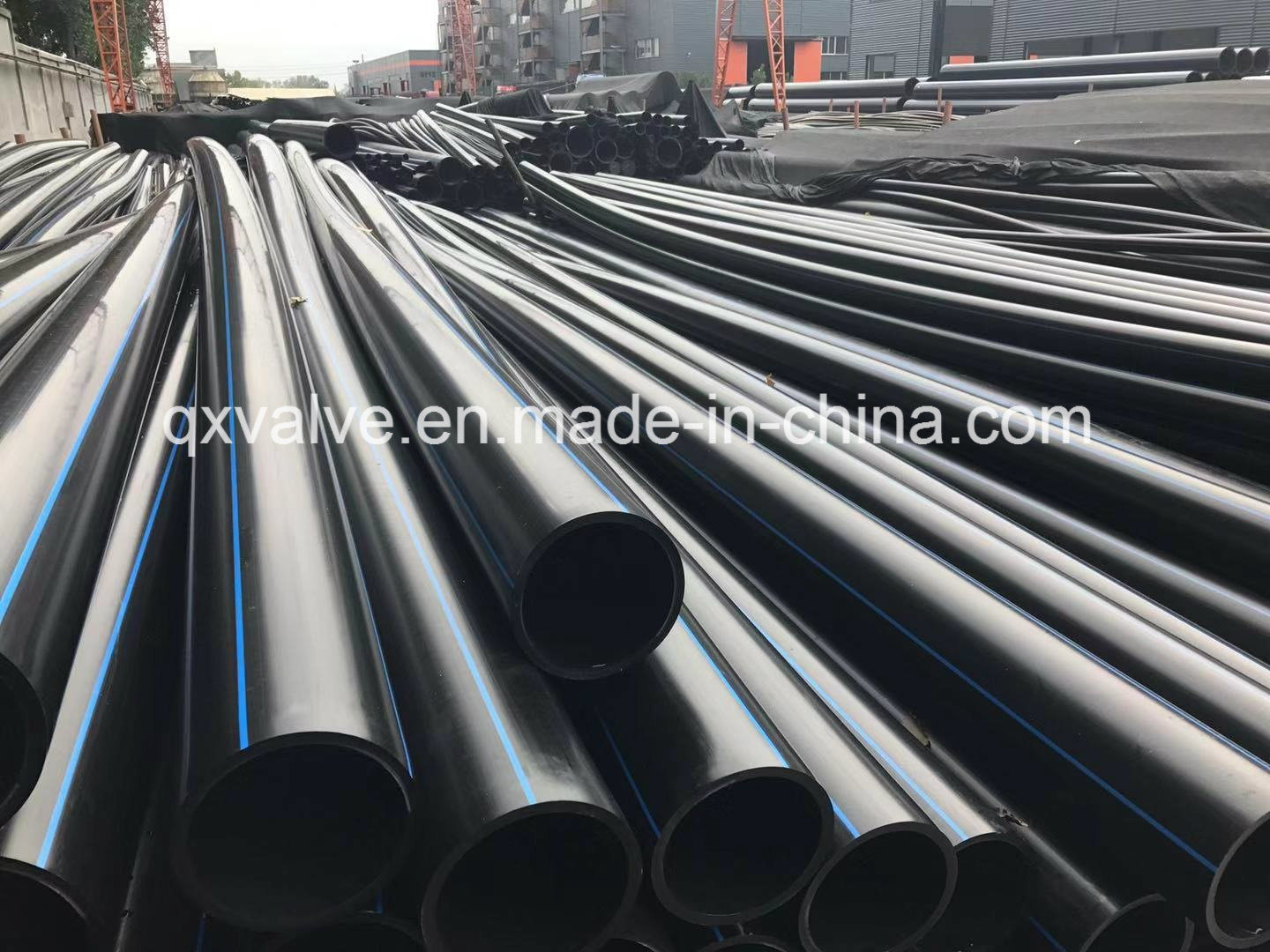 Круглоголовый кодовый HDPE труба для легкой установки и плавного подземного водоснабжения