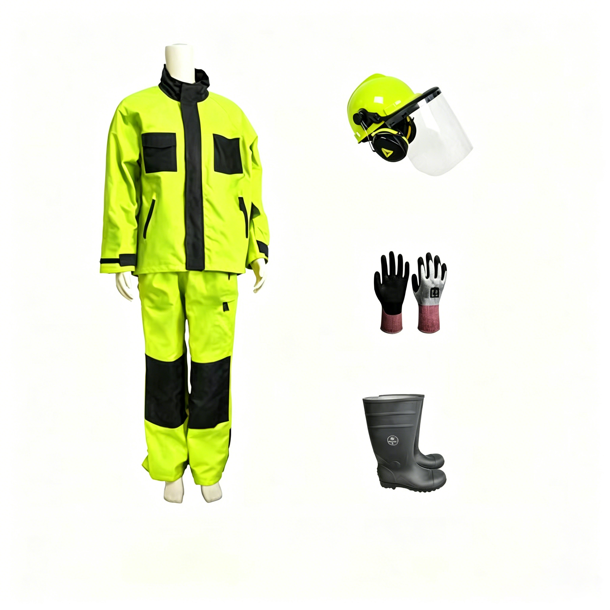 Adjustable Cleaning Protective Clothing Marine Waterproof Clothing For Pressure Washing