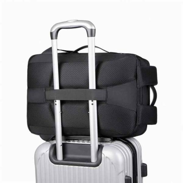 Удобный мужской рюкзак для деловых поездок многофункциональный ноутбук