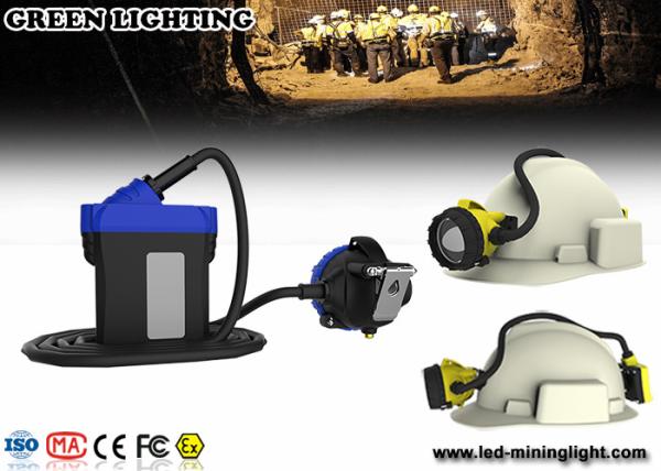 Eco Friendly Cordless Mining Lights , Strong Emergency Miners Head Torch 25000 lux