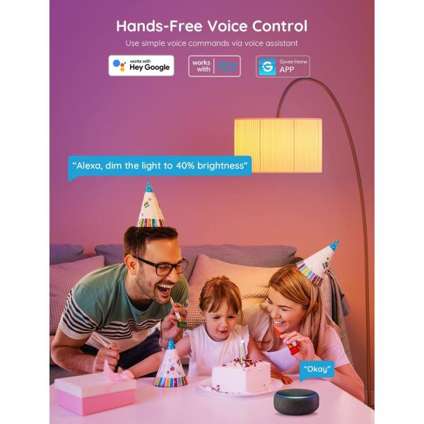 9W A60 LED Tuya Music Wifi Smart Light Bulb APP Controls RGB Bulb Color Change E27 B22 LED Bulb