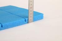 Résistant aux déchirures PE sous-couche en mousse de terrain de jeu couche douce HIC Sécurité testée pour le joueur