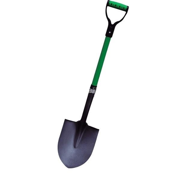 Garden Spades Digging Tool Type S518GY-B Round-Point Shovel with Fiberglass handle Y Grip