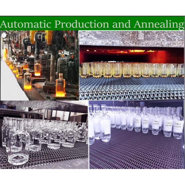 Наградная ясная бутылка стекла вискиа