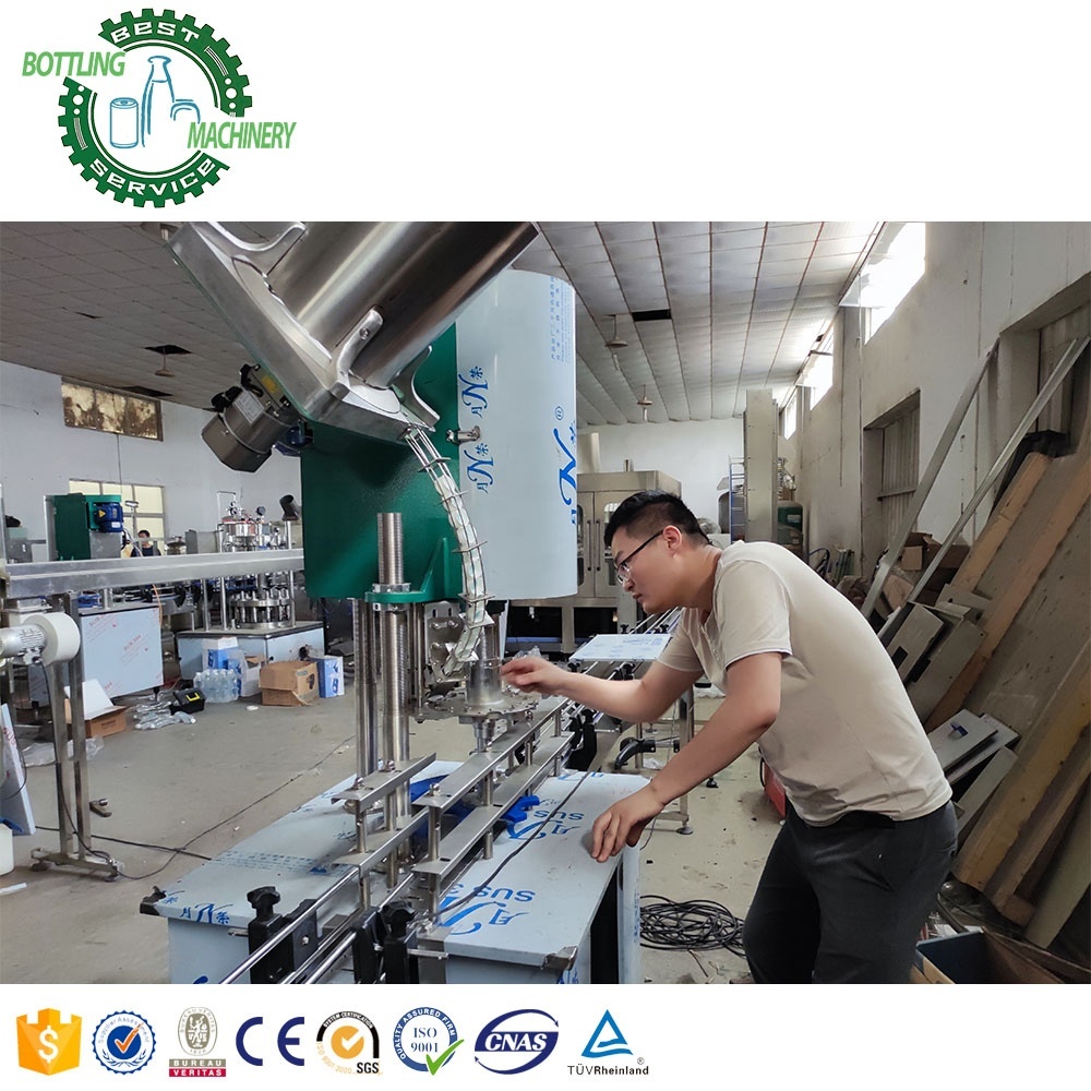 Linear Separate Type 12-12-1 1500 Pcs/h 50cl 400ml 1 2 Liter Small Bottle Liquid Water Bottling Line Plant System Equipment