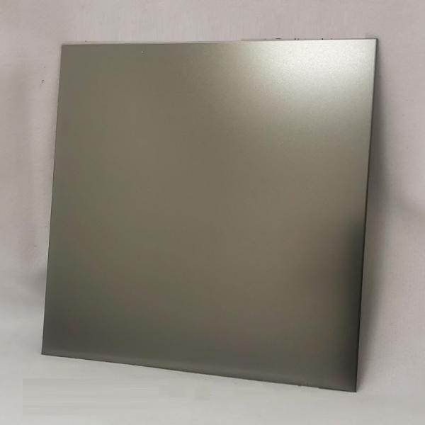 Hoja de acero inoxidable decorativa pulida con chorro de arena 0.55m m cuatro pies de estándar de ASTM