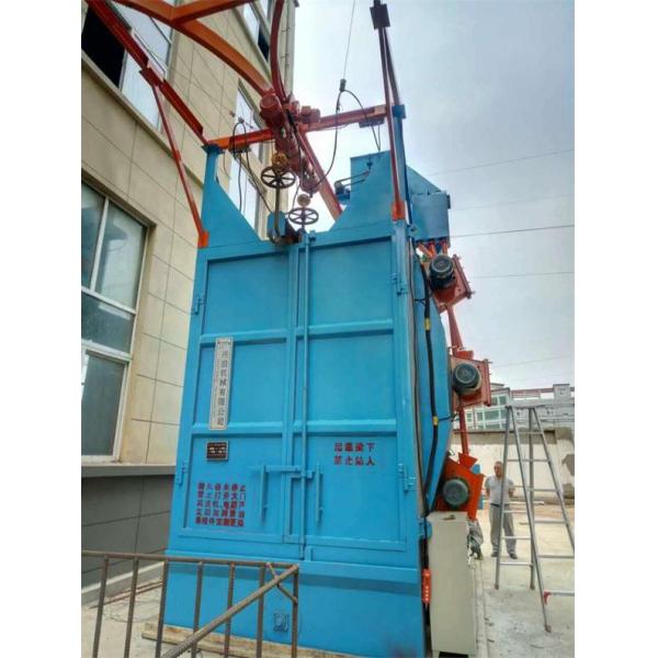 machine de brunissage à crochet de grenaillage 7.5kw