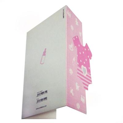 La carte d'art 250gsm de ruban d'OEM de l'enfant de estampillage chaud de papier a stratifié le service d'impression de carte