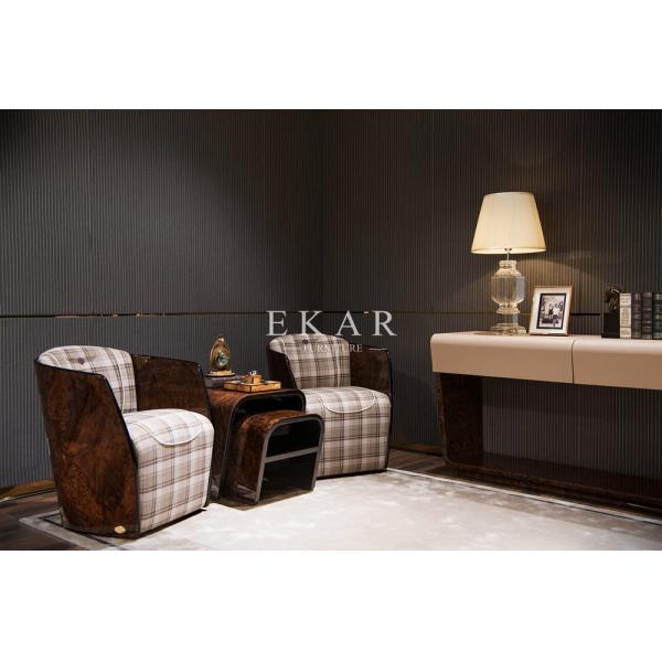 Modern Luxury Design Leather Living Room Leisure Arm Chair  W005SF11