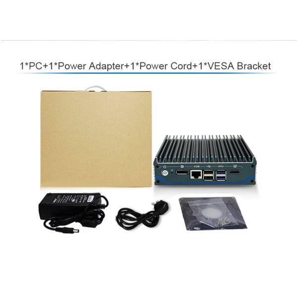 N100 MiniPC with 4 LAN Ports DDR4 RAM and Intel Processor for Industrial Applications
