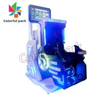 9D VR Arcade Machine simulador dinámico de la realidad virtual del Play Station del juego de la rotación de 360 grados
