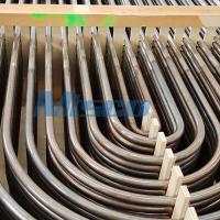 Tubulação do permutador de calor U de ASTM A789 S31803 S32205, tubo de aço frente e verso da curvatura de U