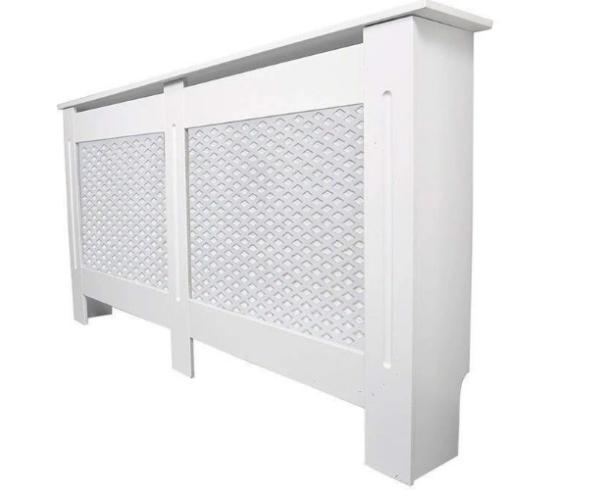 White Painted Radiator Cover cabinet Home heater radiator cover