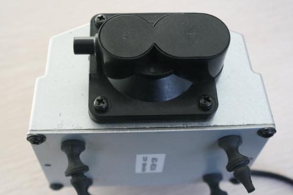 Aluminum AC Double Diaphragm Pump For Air Mattress 60L / M 30KPA High Pressure