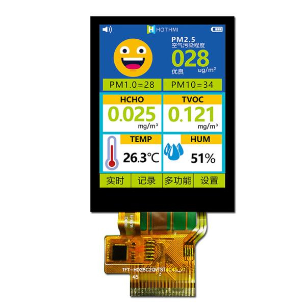 2,8 écran tactile 240x320 de pouce 240x320 MCU RVB SPI TFT avec le moniteur de Pcap